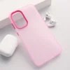 Maska Electro Glow Frame za Samsung A17 5G/ A175F roze