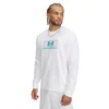 Under Armour RIVAL TERRY LOGO CREW, muška majica, bijela 1390140