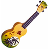 Mahalo Hawaii Hawaii Green Burst Soprano ukulele