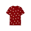 Only & Sons Majica Klaus zelena / rdeča / bela