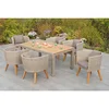 Gardenson VRTNA GARNITURA IMPERIA aluminij rjava, bež