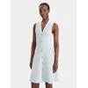 Guess Pletena obleka W6GK53 Z0658 Svetlo modra Regular Fit