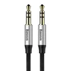 shumee Yiven M30 AUX stereo avdio kabel 3,5 mm Mini Jack 1,5 m - srebrno-črn