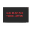 Ekran za laptop LED 15.6 slim 40pin full HD touch ravan ( 109421 )