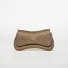 Torbice Diesel Play Small Crossbody Bag With Crystal Bronze Brown Universal