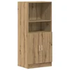 Vidaxl Kuhinjska omarica artisan hrast 57x41,5x131,5 cm inž. les