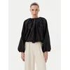 Eleh Bluza ESS250056 Črna Regular Fit