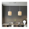 Eglo - LED luster na sajli TUNJA 2xE27/60W/230V krem