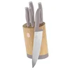 Berlinger Haus Set noževa sa bambusovim stalkom Taupe Collection BH-2756, 6 komada, Smeđi