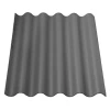 Valovita plošča V5, temno siva, 1250x920mm