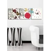 Wallity Zidni sat 3P2828CS-4, 90x28 cm, 3 dela