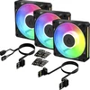 Arctic P12 BioniX A-RGB 3-pack black ACFAN00337A Ventilator kuciste 120mm ( 112-0215 )
