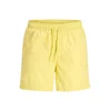 JACK & JONES Kratke kopalne hlače JPSTMAUI  pastelno rumena