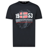 Geographical Norway Muška majica Japigal db 254, Crna