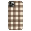 Fashion Case MagSafe za Apple iPhone 12 Pro Max - Brown grid