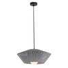 Rabalux Visilica Revan, 1xE27, LED 6W, R40cm, Siva