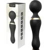 Stimulator za klitoris Freeza, 19.4cm, Crni