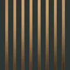 Zidni panel mdf 3d lux crno-bronza 2500x287x21mm 1.435m2