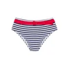 s.Oliver Bikini hlačke mornarska / rdeča / bela