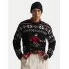 Polo Ralph Lauren Pulover 710982259001 Črna Regular Fit