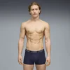 PUMA Trunks (2-Pack) Men, Clothing, Purple/Grey Melange, 2