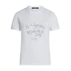 Karl Lagerfeld Majica Apres Ski Club siva/bela