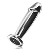 ToyJoy Buttocks The Intruder Vibrating Metal Buttplug Silver