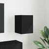 TV zidni ormar Zidne Crna 30 x 31 x 40 cm Konstruirano drvo