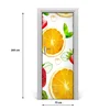 tulup.si Samolepilni tapete na vratih Sadje 75x205 cm