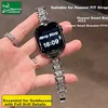 Chensong Zamenska narukvica za pametni sat za Huawei Watch Fit3/fit4/4Pro, Srebrna