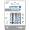 everActive Baterije AAA Rechargeable NI-MH R3 800mAh 4KOM
