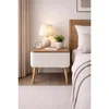 Hanah Home noćni ormarić Nivo, beli