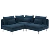 SÖDERHAMN Ugaona sofa, trosed, Kelinge tamnoplava