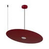 Luster na sajli PIATTO 1xGX53/15W/230V O 55 cm bordo