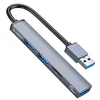 shumee Orico AH-A12F-GY-BP USB vozlišče 3*USB-A, bralnik microSD 5 Gbps