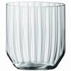 Kozarec za viski LINEAR, 345 ml, set 4 kosov, prozorna, Spiegelau