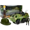 Lean-toys Vojaški set, tank s čelado in dodatki
