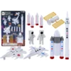 slomart Set figuric vesoljskih astronavtov in raket (11 kos.)