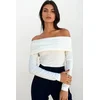 Trend Alacati Stili Ženska bluza dugih rukava Alc-X12624, Bela