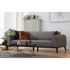 Atelier del Sofa Trosed na razvlačenje Kapri Svetlosivi
