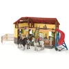 SCHLEICH staja za konje z dodatki