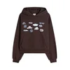 Bershka Majica mornarska/svetlo modra/čokolada