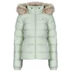 Tommy Jeans TJW BASIC HOODED DOWN JACKET EXT Zelena