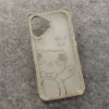 Maska HiBear za iPhone 16 srebrna