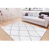 Conceptum Hypnose Tepih Soul -AL 338, 75x230 cm, Belo-crni