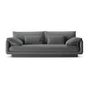 Temno siva sedežna garnitura 220 cm Torino – Micadoni Home