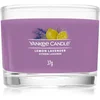 Yankee Candle Votivna sveča v kozarcu Lemon Lavender 37 g