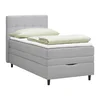 Boxspring Krevet Miami 90/200 cm , siva