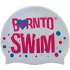 Borntoswim silicone cap junior bela