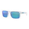 Očala Oakley HOLBROOK XL - 9417-0759 Polished Clear- Prizm Sapphire Polarized